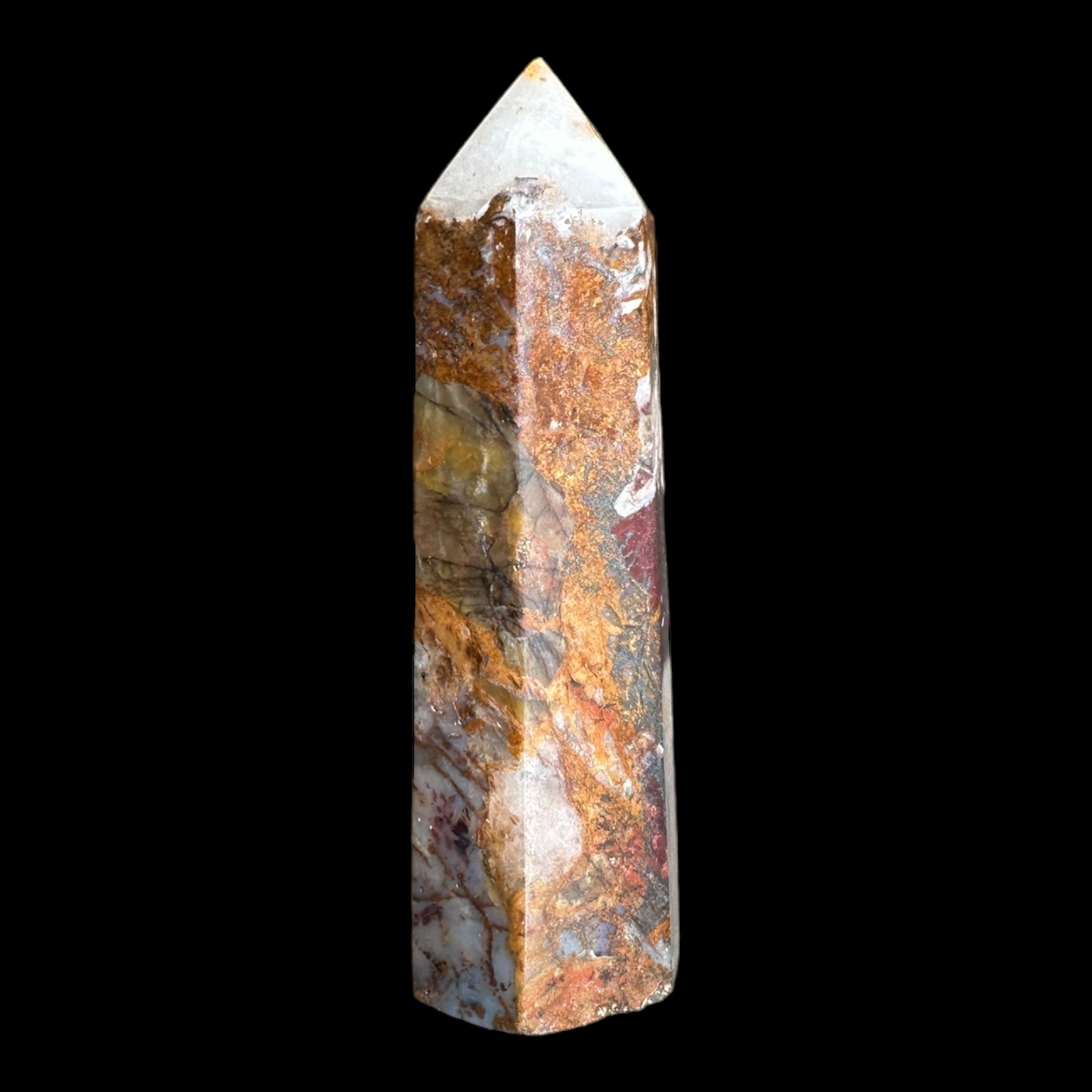 Питерзит (Pietersite) мини обелиск